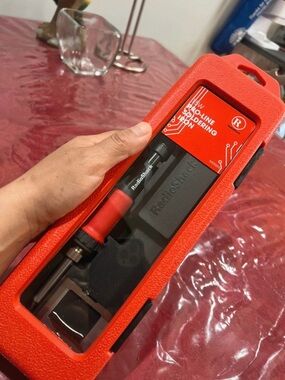 RadioShack Red Cordless Soldering Iron Kit
